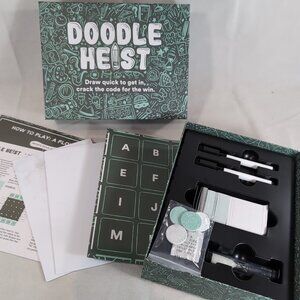 Doodle Heist Shawn Patrick Green Dyce 2023 4+ Player 10+ Complete Board Game